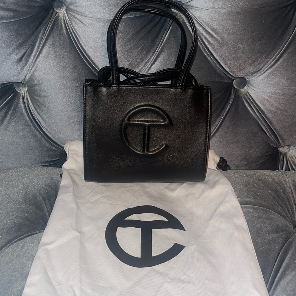 Reposh Black Telfar mini bag I brought on here.